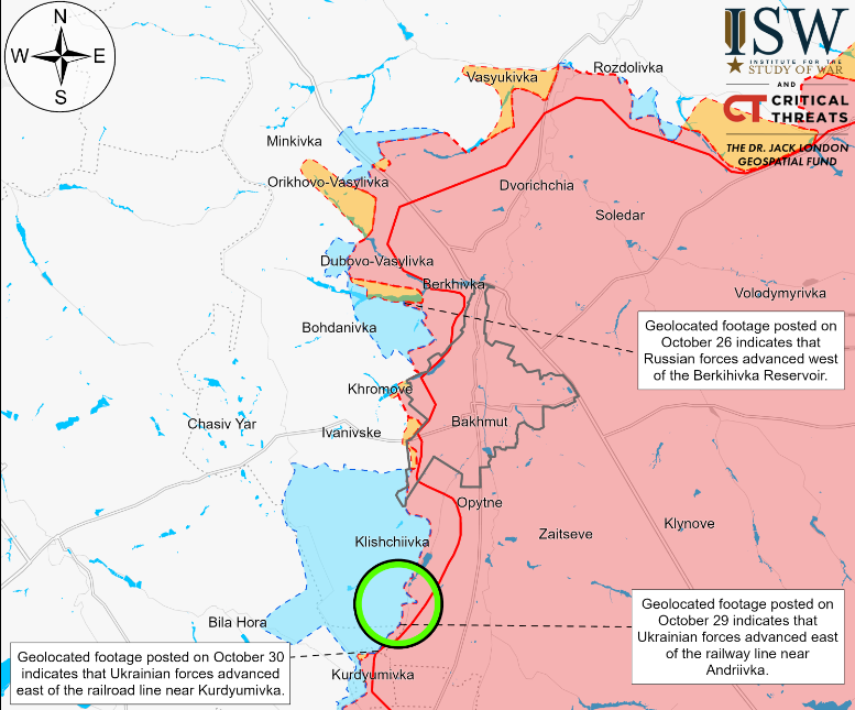 ISW: Ukraine makes confirmed advances near Bakhmut and in western Zaporizhzhia Oblast