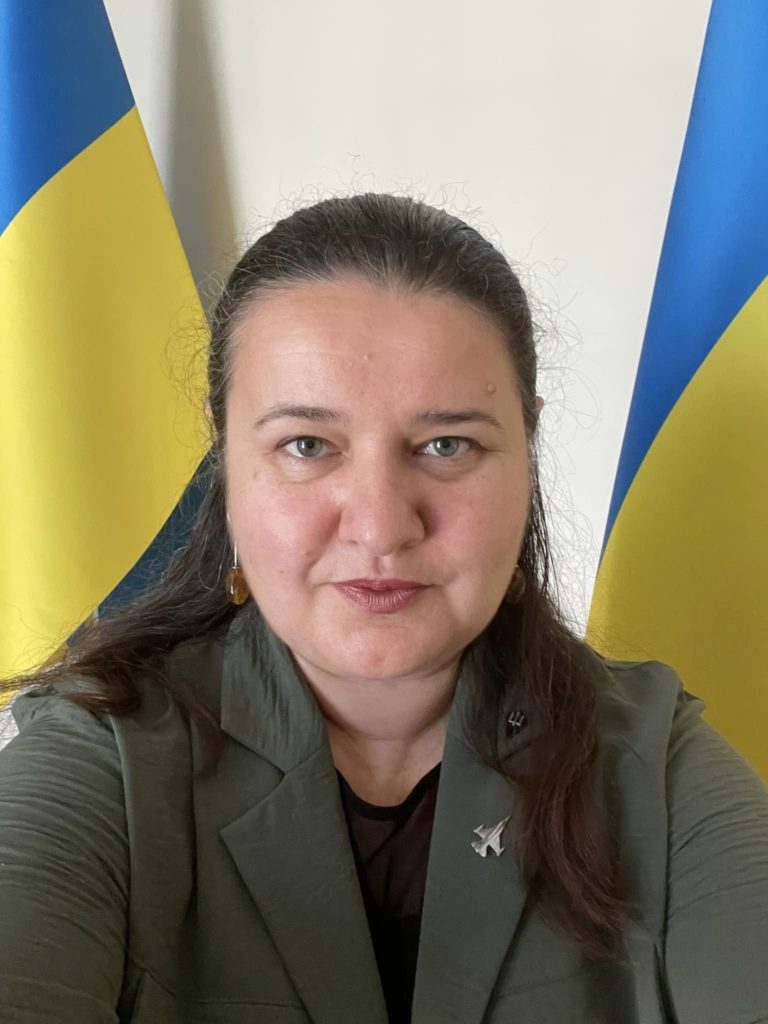 Ukraine's Ambassador to the US, Oksana Markarova