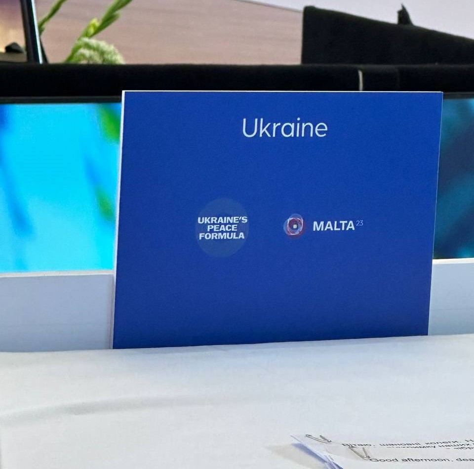 Third Ukraine peace formula summit started in Malta  