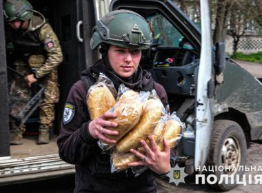 "White Angels" unit delivers humanitarian aid to local residents of Donetsk Oblast in May 2023.