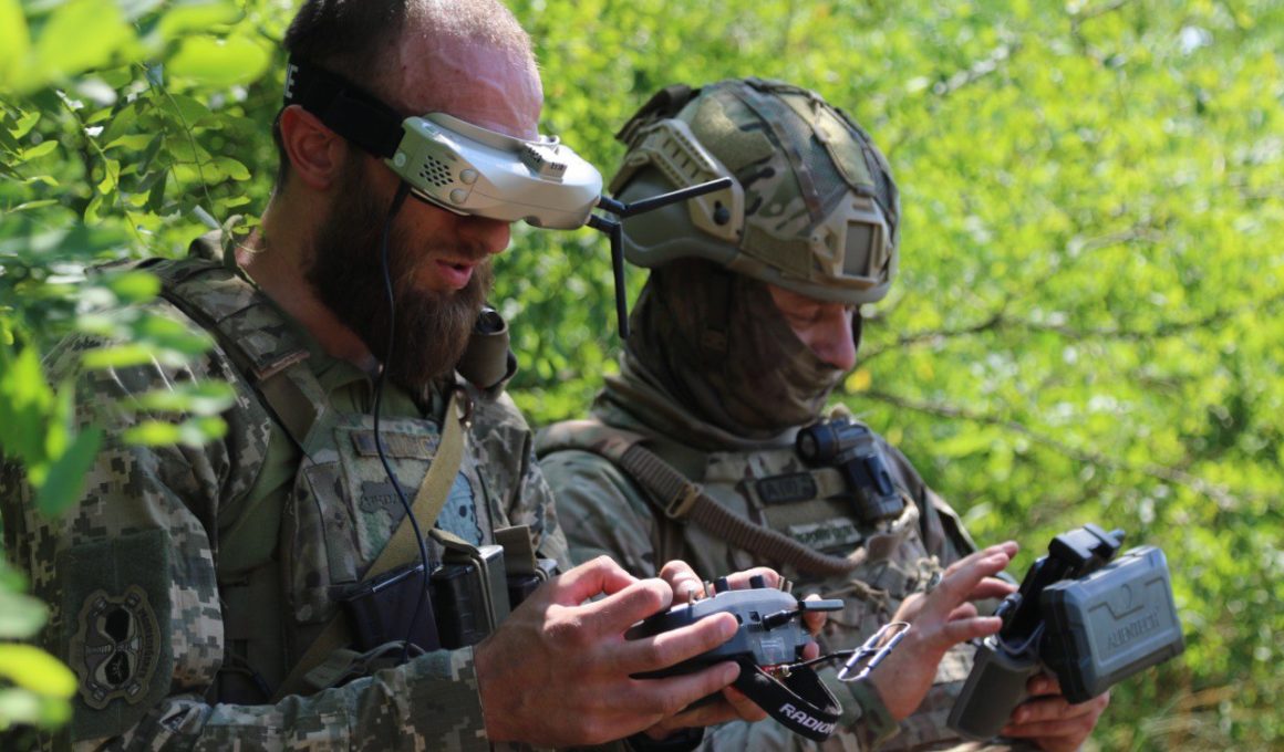 Ukrainian drone operators. Credit: Ukraine's General Staff.