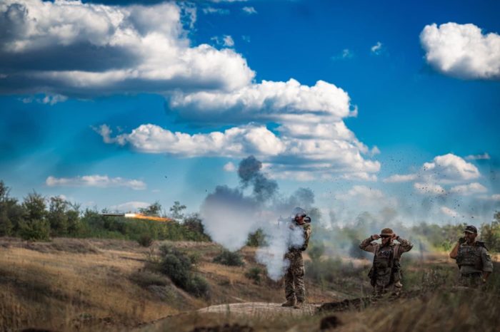 Ukrainian soldiers