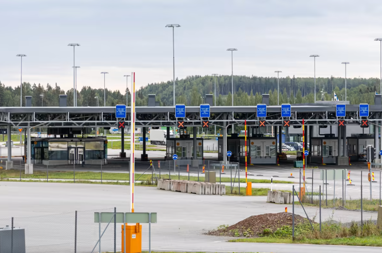 Finland's border crossing with Russia