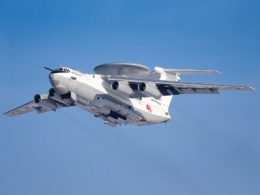 russian air force beriev a-50u (red 41) radar plane illustrative milru 1032px-airborne_early_warning_and_control_aircraft_a-50u_(red_41)