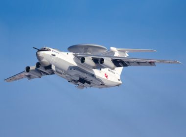 russian air force beriev a-50u (red 41) radar plane illustrative milru 1032px-airborne_early_warning_and_control_aircraft_a-50u_(red_41)