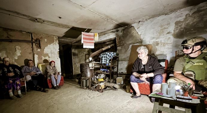 Basement sheltering from missile strikes