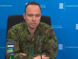 Estonia spy chief Colonel Ants Kiviselg,