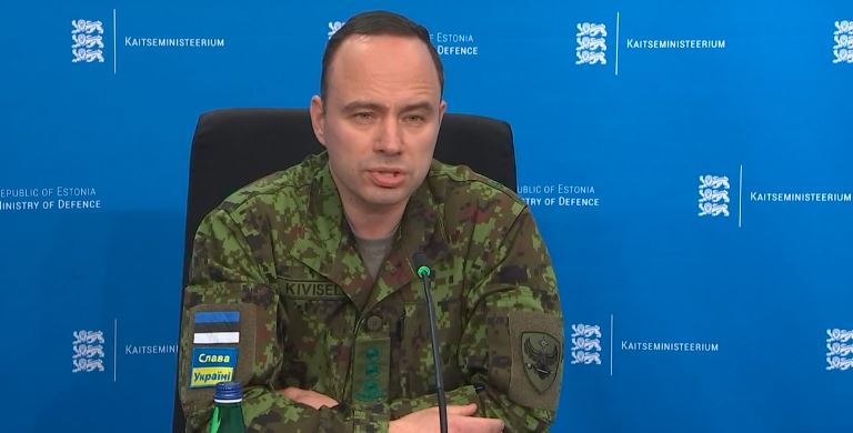 Estonia spy chief Colonel Ants Kiviselg,