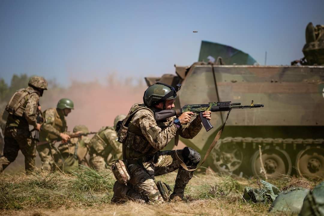 Ukrainian soldiers