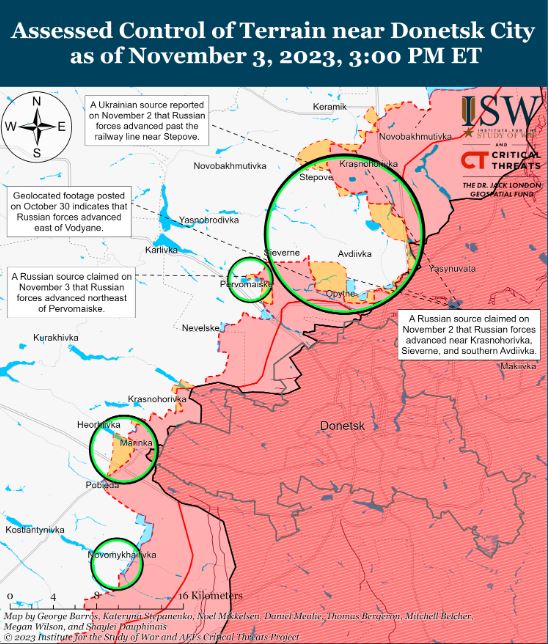 ISW: Russia builds forces for “third massive assault” on Avdiivka