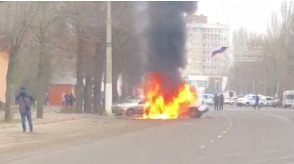 Collaborator Melitopol car bombing partisans Ukraine resistance