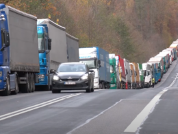 Polish truckers