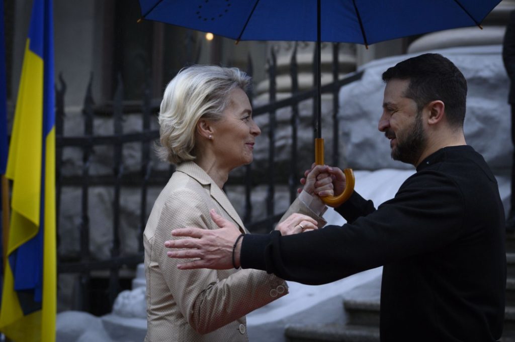 Von der Leyen in Kyiv Zelenskyy