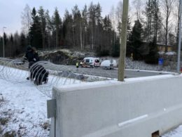 Finnish border crossing