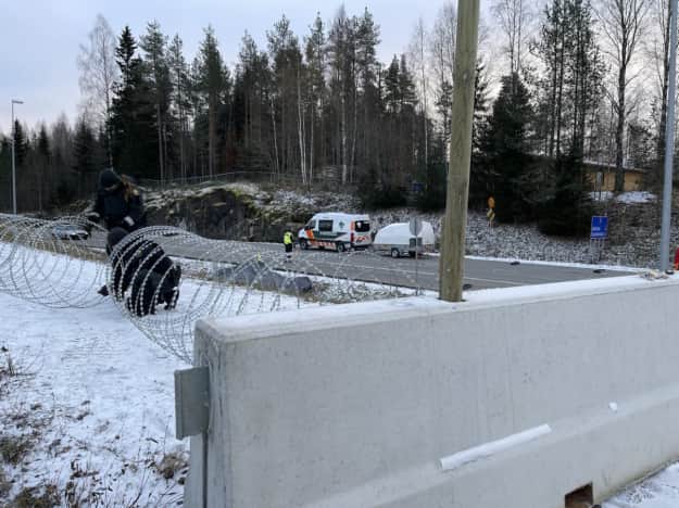 Finland shuts down four border crossings with Russia amid migrant surge