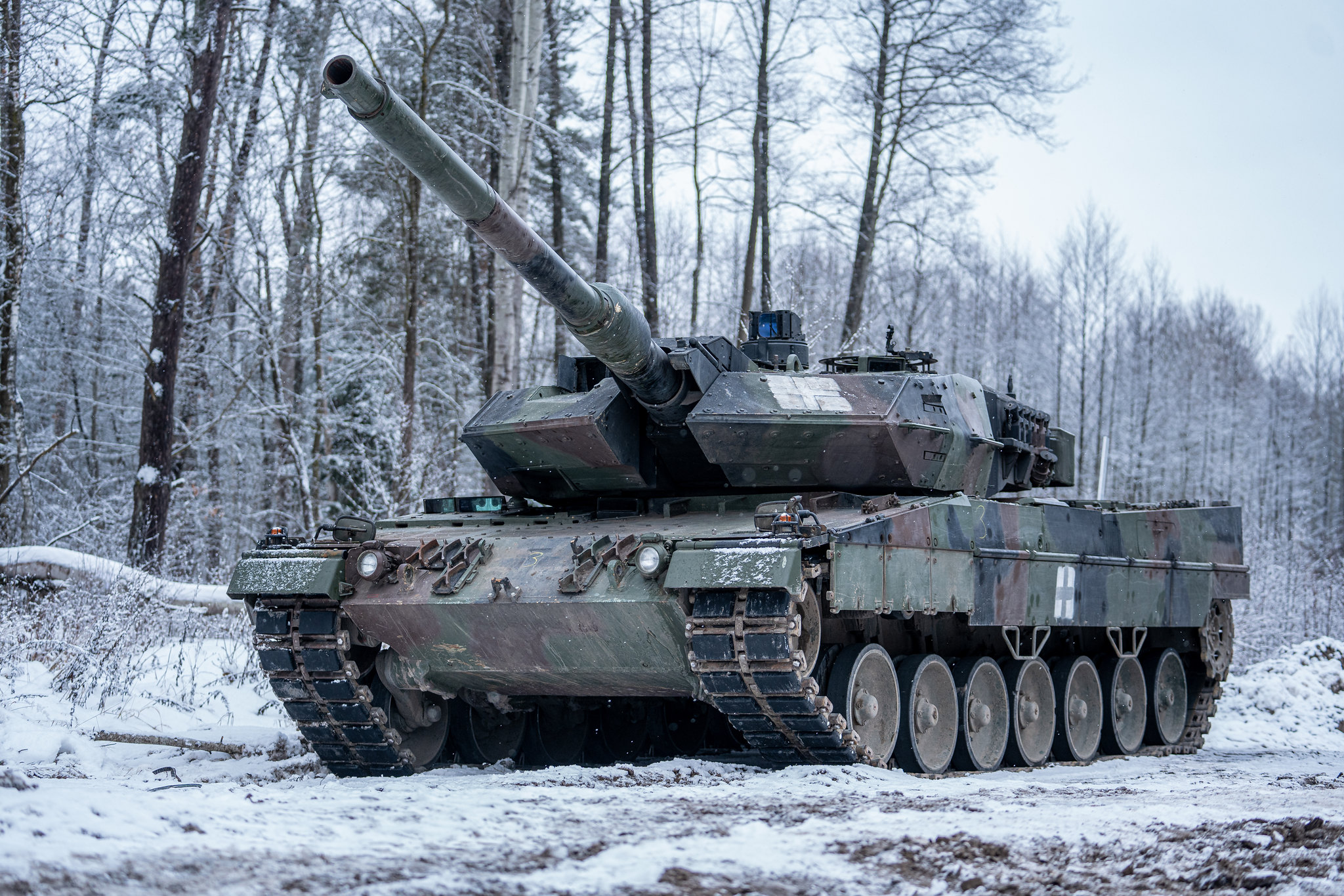 Po remonto Lietuvoje tankai Leopard 2 vėl pirmauja