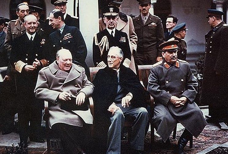 Yalta Summit Roosevelt Churchill Stalin