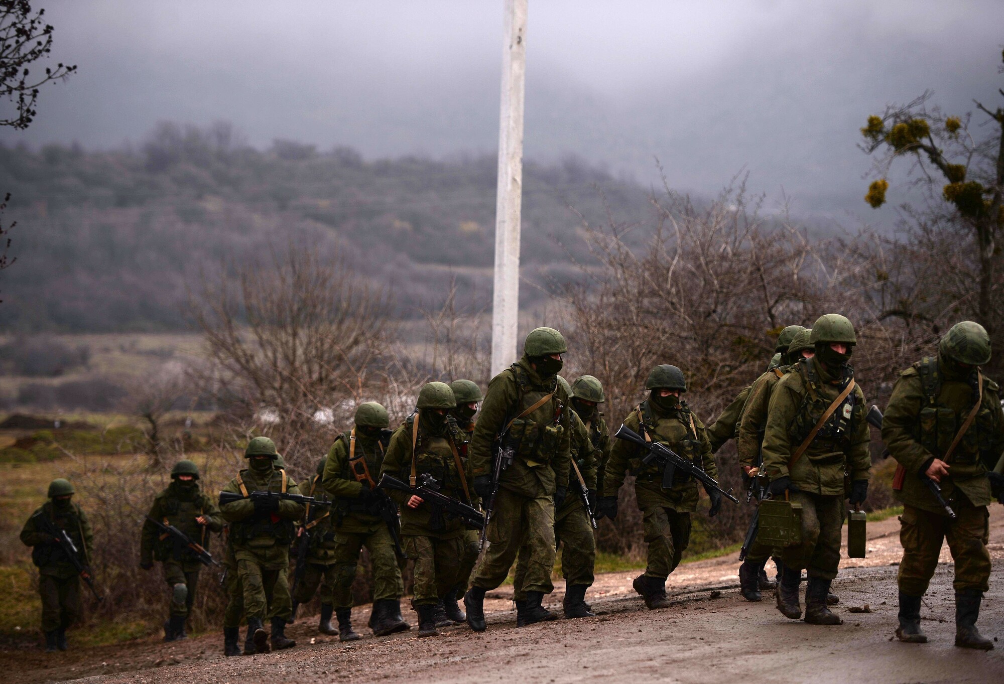 Russian occupation of Crimea belbek