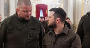 Zelensky and Zaluzhny