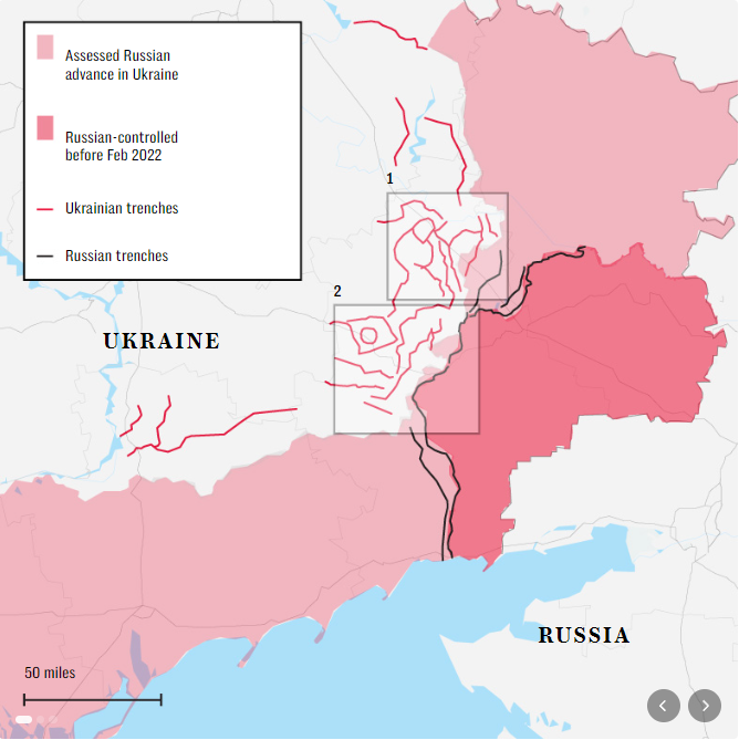 Ukraine builds its own "Surovikin Line" - Telegraph