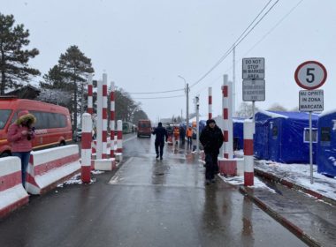 Romanian border crossing