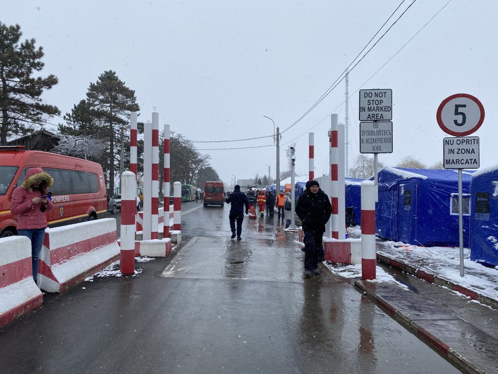 Romanian border crossing