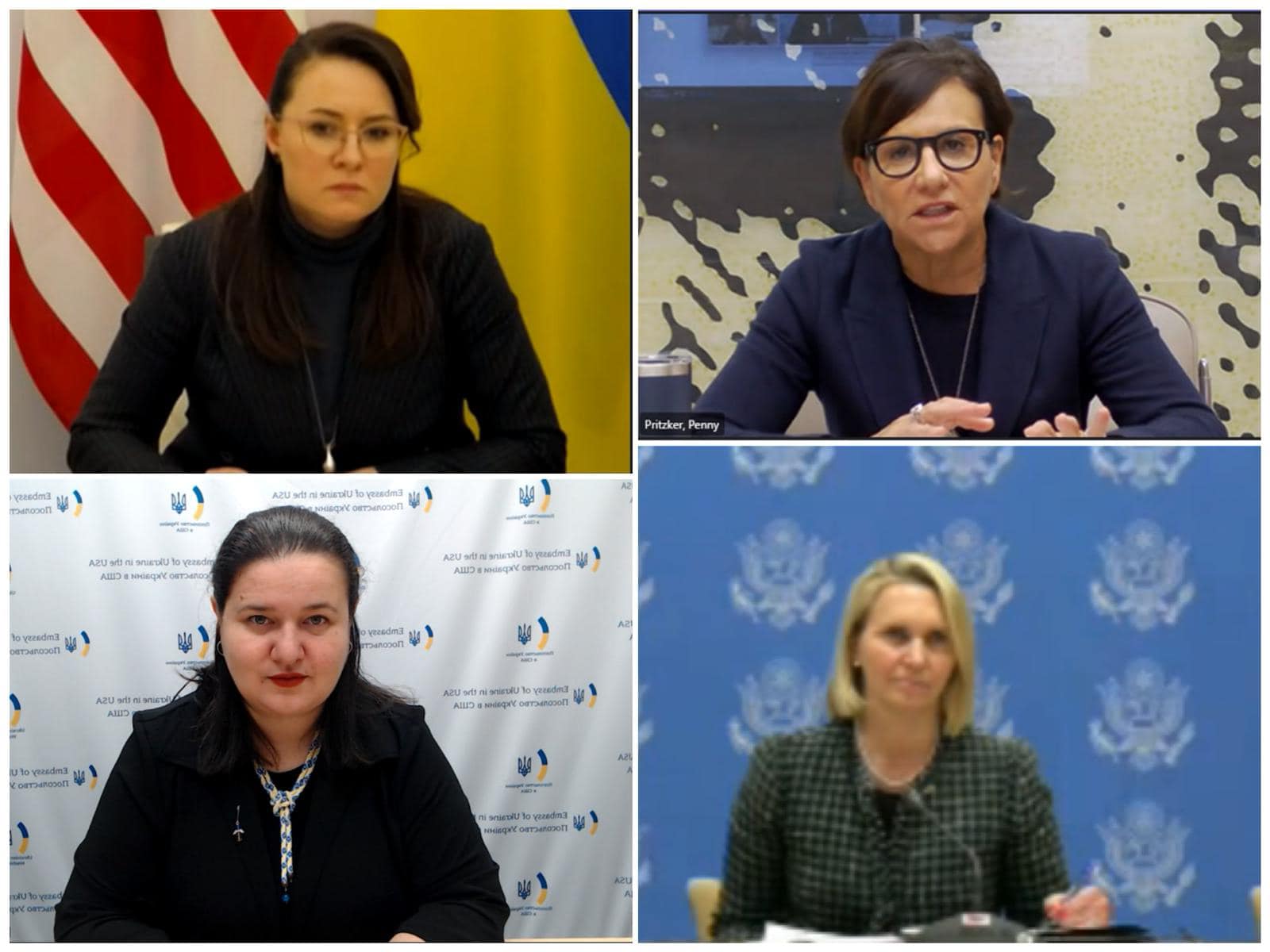 Ukraine’s Ambassador to the US, Oksana Markarova, involved Ukraine’s First Deputy Prime Minister - Minister of Economy Yuliia Svyrydenko and the US Special Representative for Ukraine's Economic Recovery, Penny Pritzker, as well as US Ambassador to Ukraine, Bridget Brink.