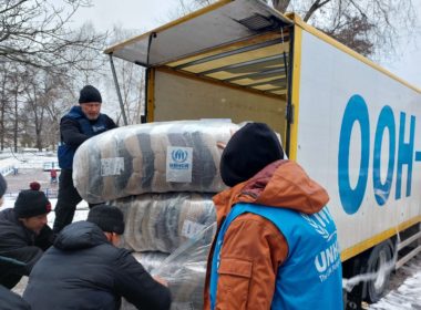 UNHCR delivered humanitarian aid