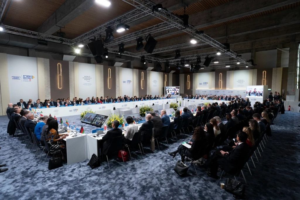 4th Peace Summit on Ukraine held in Davos, Switzerland