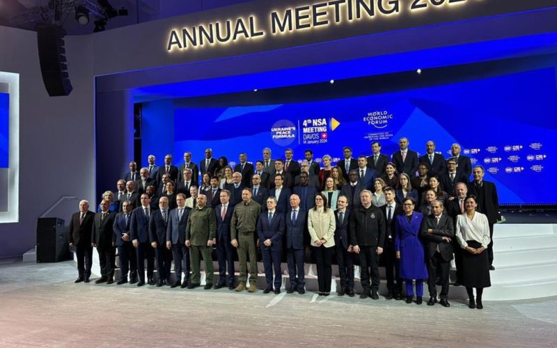 4th Peace Summit on Ukraine held in Davos, Switzerland