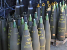 155mm artillery ammunition