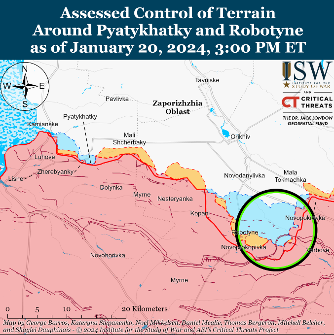 ISW: Russian forces captured Khrokmalne in Kharkiv Oblast