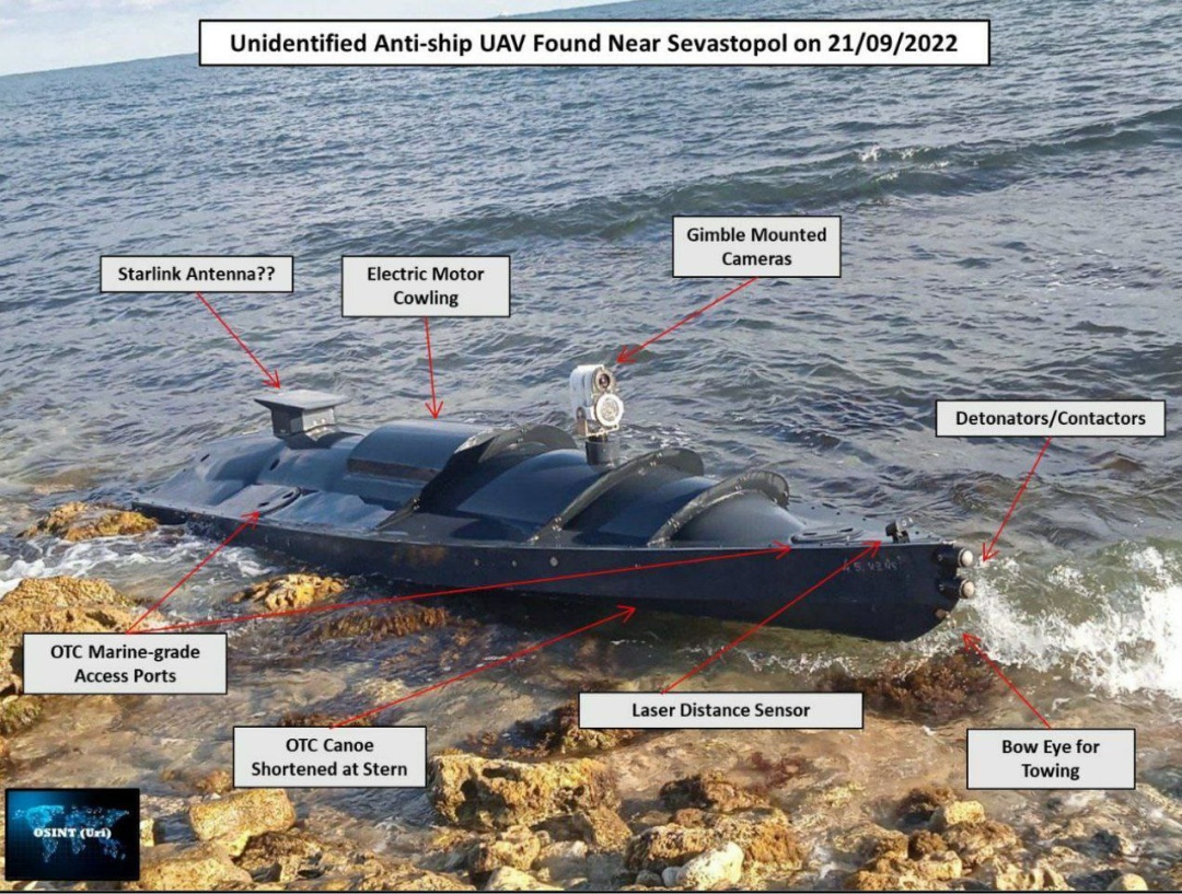 naval drone Ukraine crimea