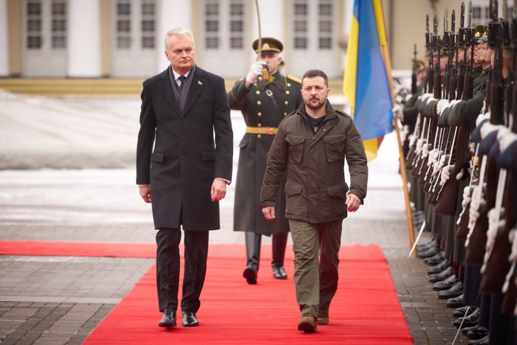 Ukraine and Lithuania launch security guarantee agreement talks