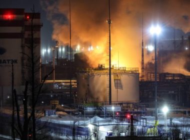 Ukraine drones shut down Russian gas giant Novatek's fuel plant