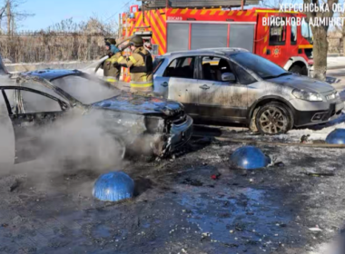 Russian shelling of Kherson