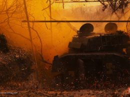 Ukrainian tank frontline war