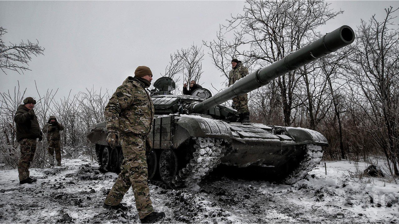 Ukrainian military soldiers frontline