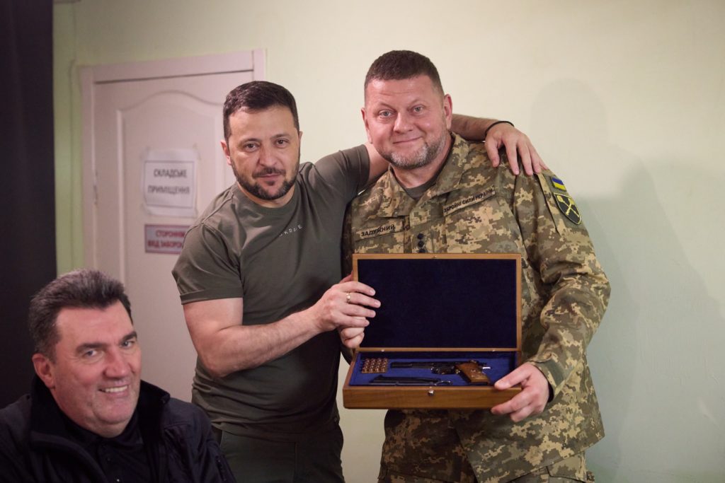 politico ukraine launched kursk incursion despite objections some top brass president zelenskyy (left) commander-in-chief zaluzhnyi (right) zelenskyy's fb page