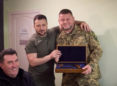 politico ukraine launched kursk incursion despite objections some top brass president zelenskyy (left) commander-in-chief zaluzhnyi (right) zelenskyy's fb page