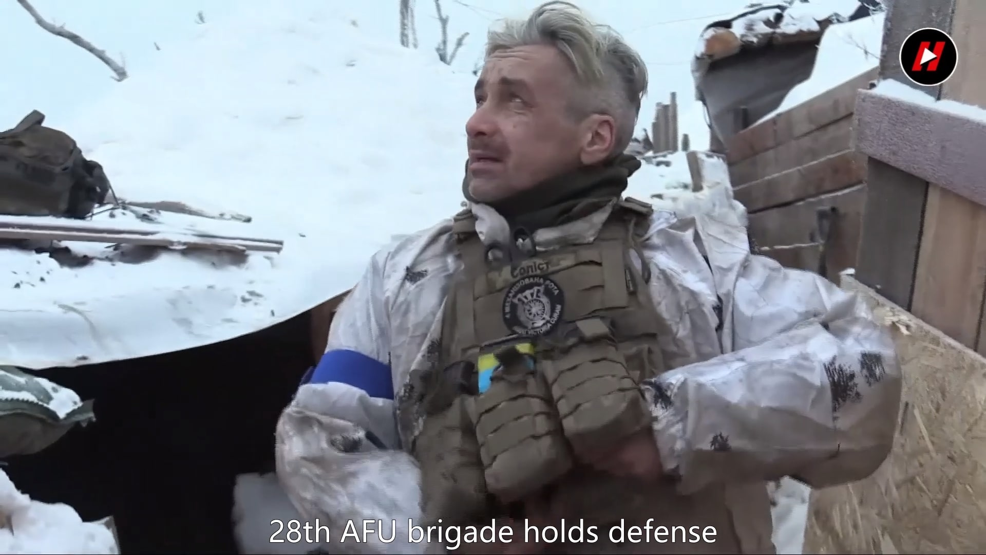 Ukrainian troops are holding defense south of Bakhmut in extreme cold, only 200 meters away from Russians (video)