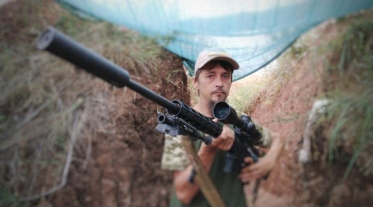 Ukrainian sniper