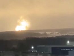 Explosion hits Russian ballistic missile plant