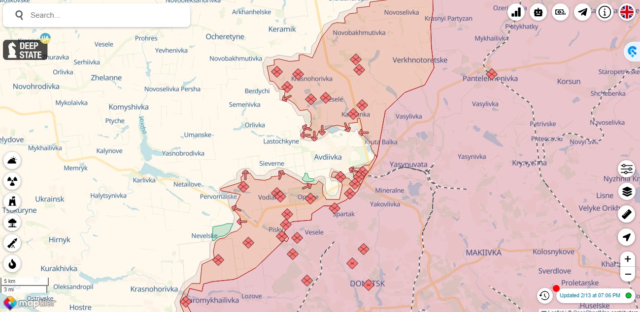 Avdiivka offensive Russia Ukraine war