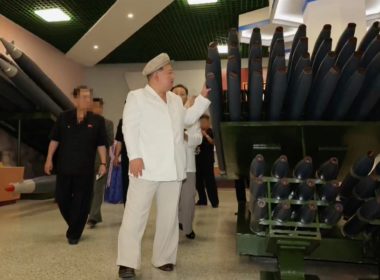 reuters us announces new sanctions over north korearussia arms transfers korean leader kim jong un factories august 2023 credit kcna korea production
