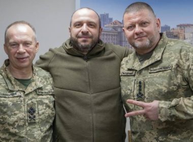 Syrskyi Umerov Zaluzhnyi Commander in Chief Ukraine