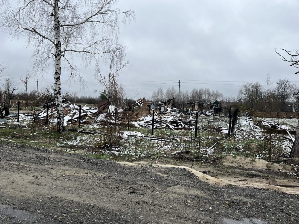 Ukrainian villages devastated by Russian occupation