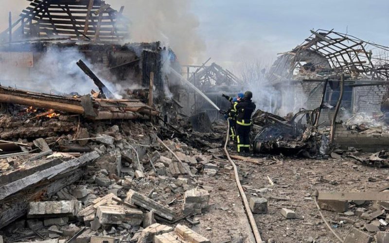 Russian shelling