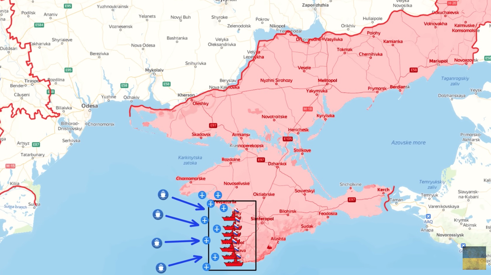 Ukraine strikes on Crimea