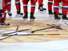 Russian hockey players